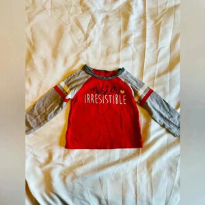 Mr irresistible valentine shirt for boys size 2t